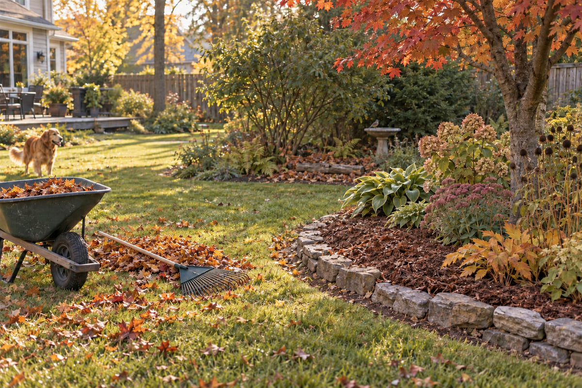 How to Use Fallen Leaves as Mulch for a Healthier Garden