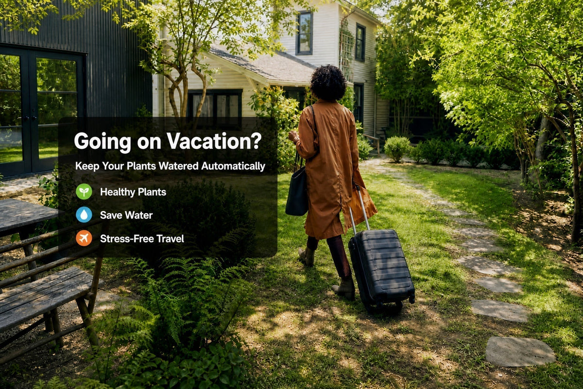 How to Keep Plants Alive While on Vacation: The Best Automatic Plant Watering Solutions