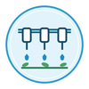 Adjustable drip emitters for controlled water delivery to plant roots