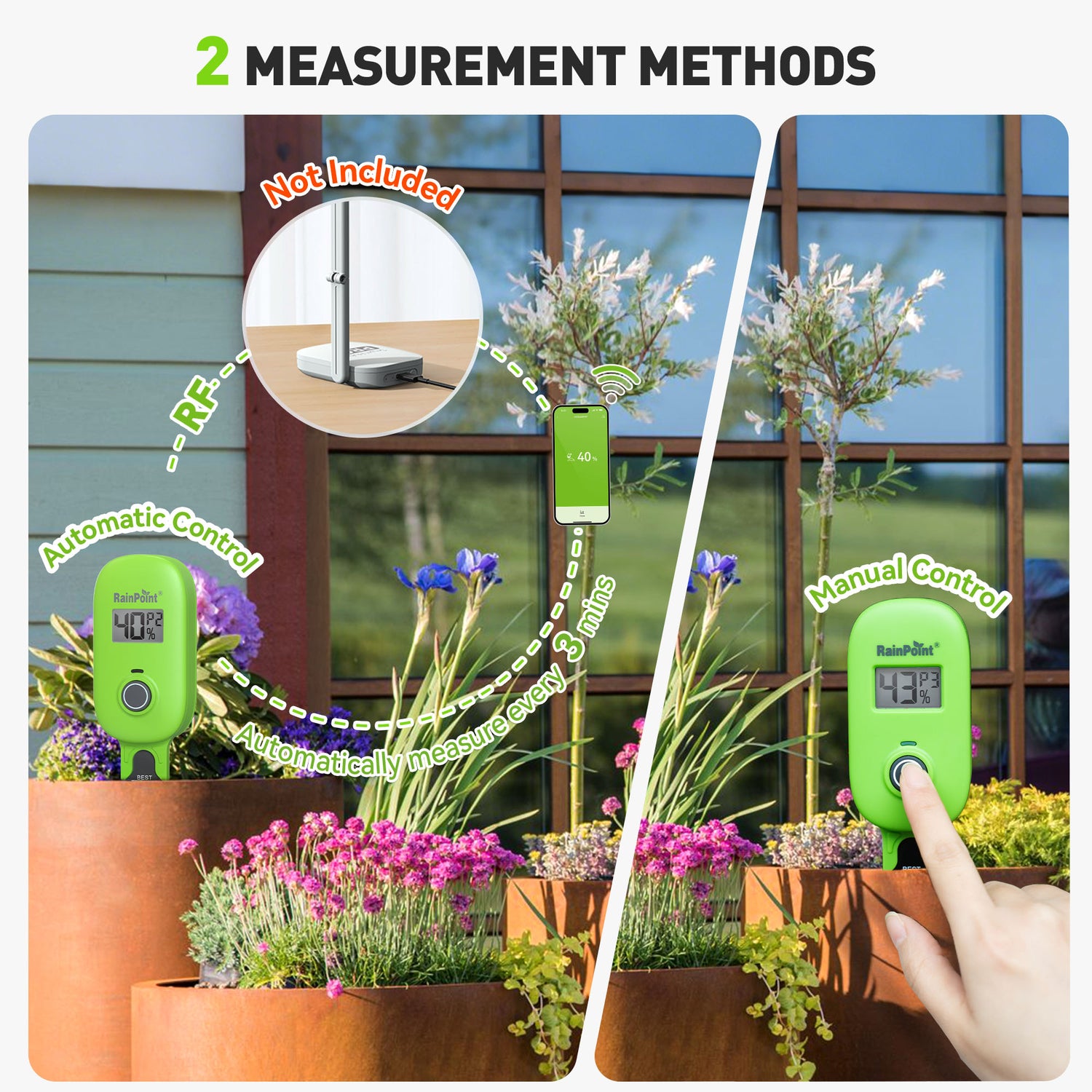 RainPoint Smart Soil Moisture Sensor