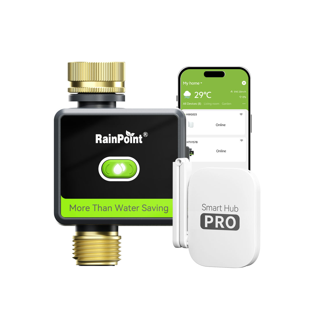RainPoint WiFi Water Timer with Brass Inlet