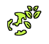 Plant care irrigation icon representing smart watering technology