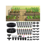 RainPoint complete drip irrigation system kit with connectors, tubing and watering components