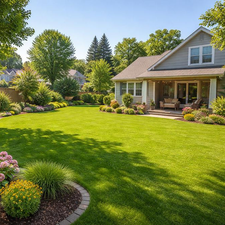 Residential lawn and garden for automatic outdoor watering