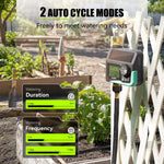 RainPoint programmable water timer with two automatic watering cycle modes