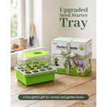 RainPoint seed starter tray kit with humidity dome and seedling trays displayed together