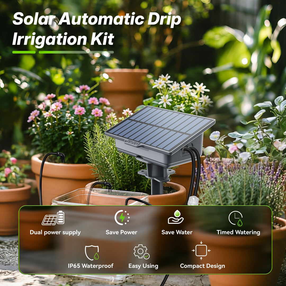 RainPoint Solar Drip Irrigation System