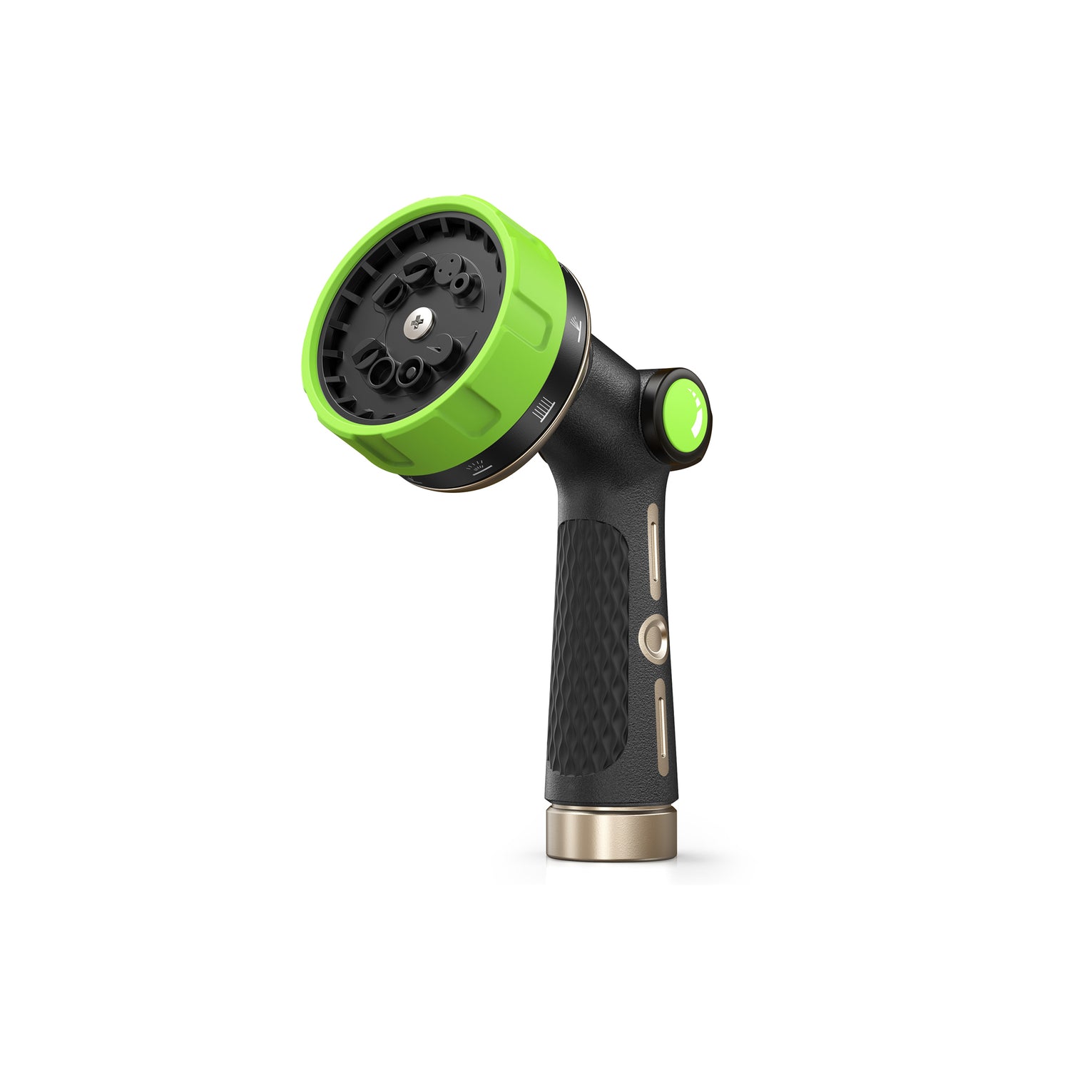 RainPoint Metal Hose Nozzle with 10 Spray Patterns
