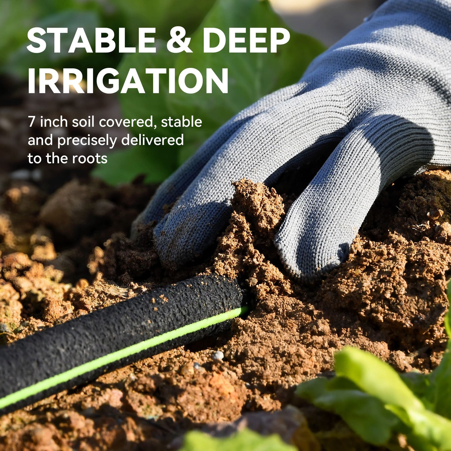 RainPoint Soaker Hose for Garden & Drip Irrigation