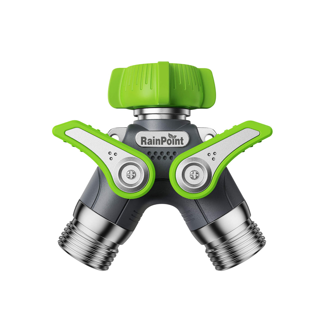 RainPoint 2-Way Metal Hose Splitter
