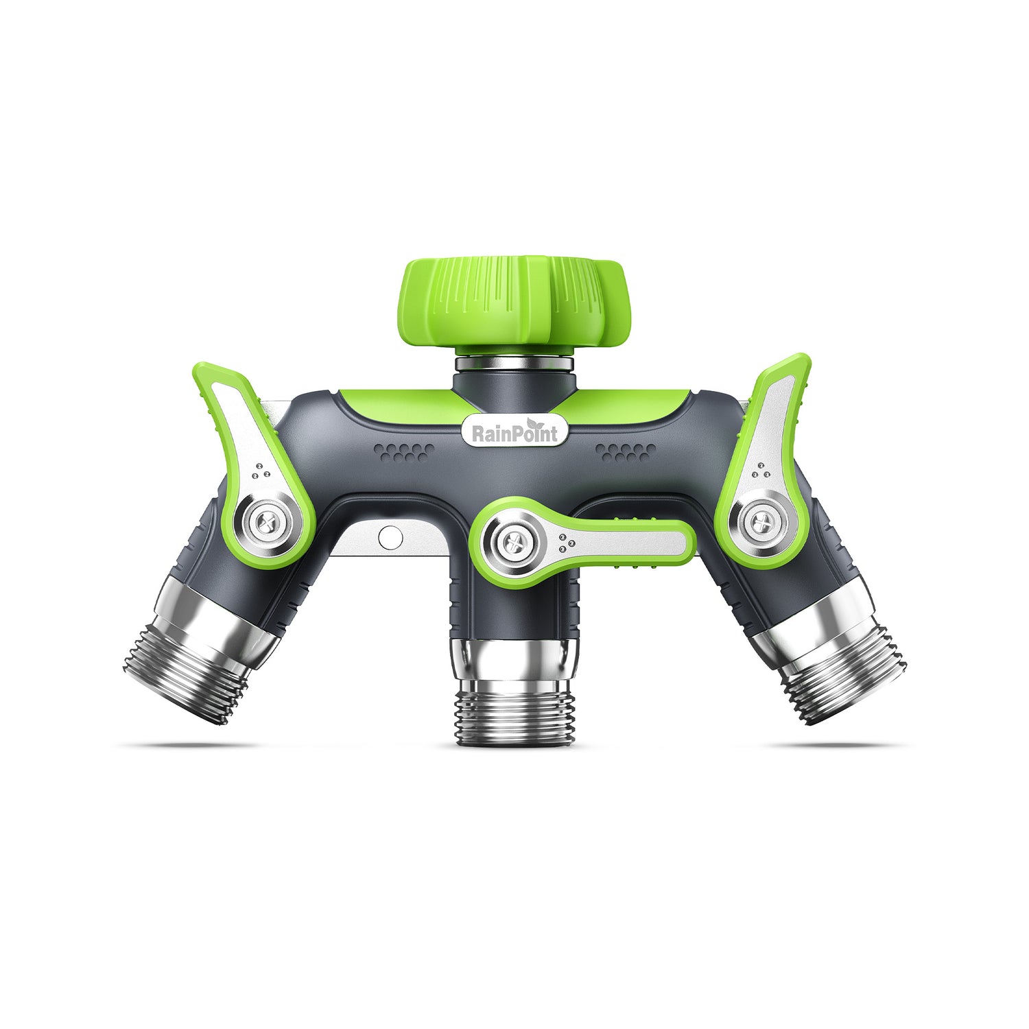 RainPoint 3-Way Metal Hose Splitter for Garden Faucet