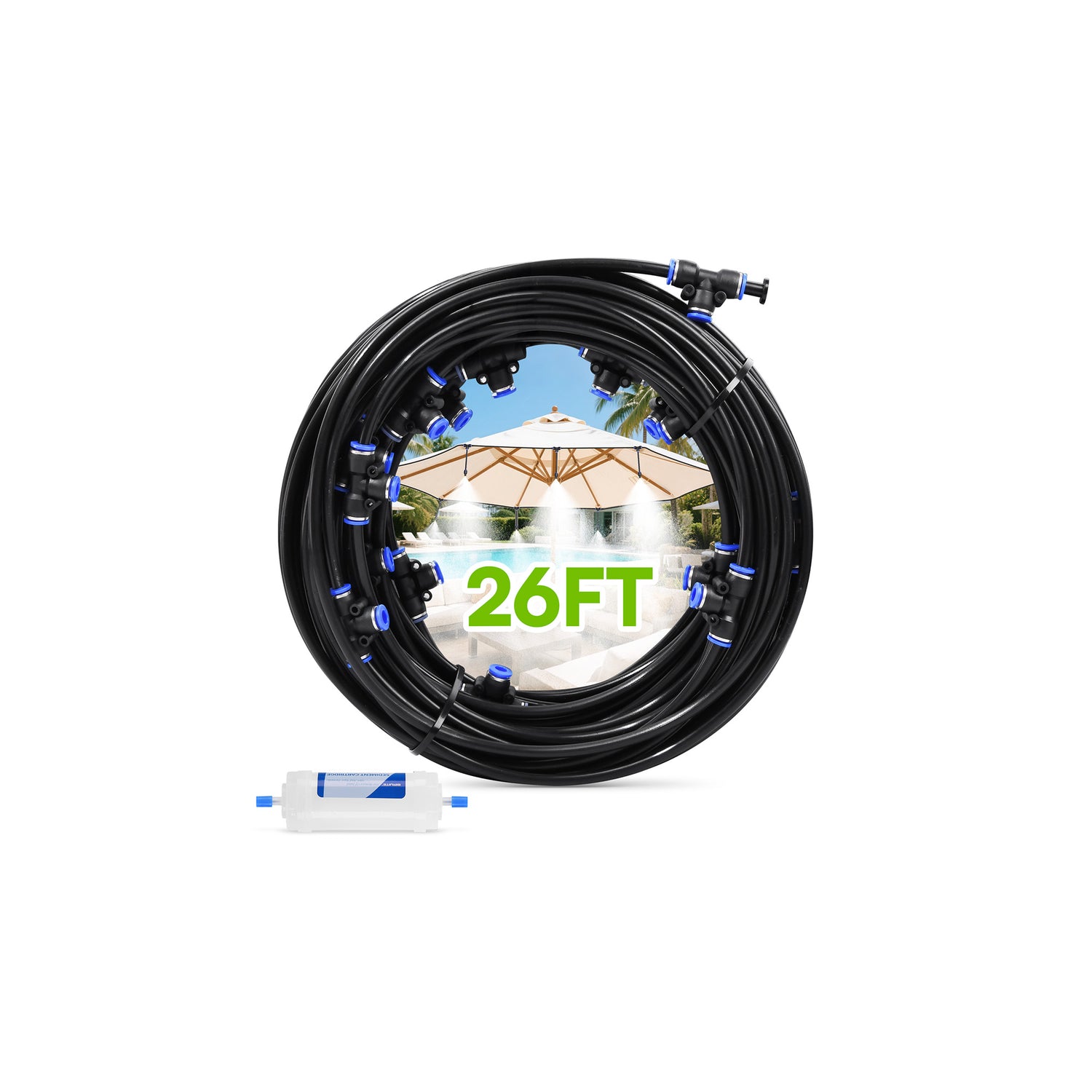 RainPoint Misting System Kit for Outdoor Cooling