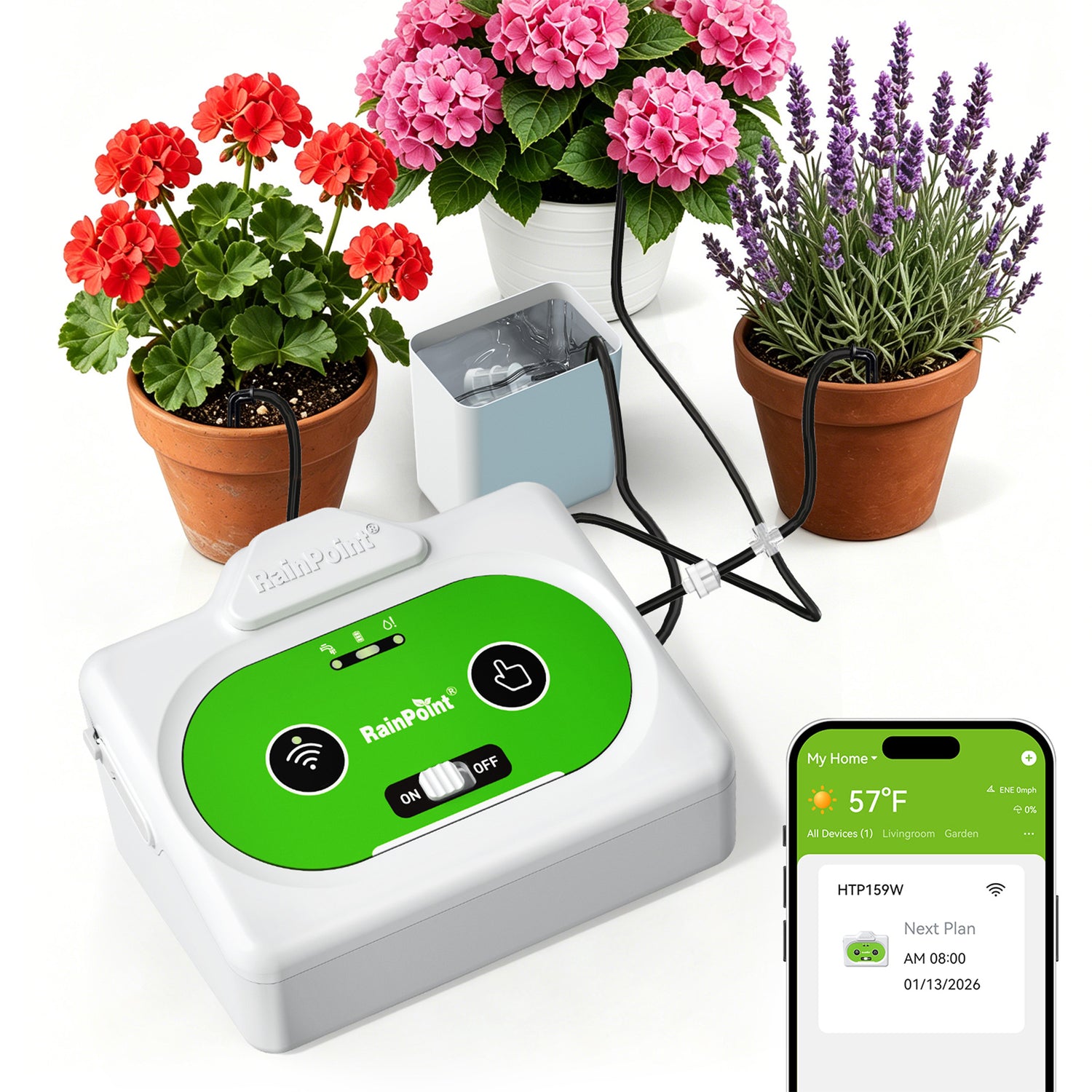 RainPoint WiFi Plant Waterer Drip System
