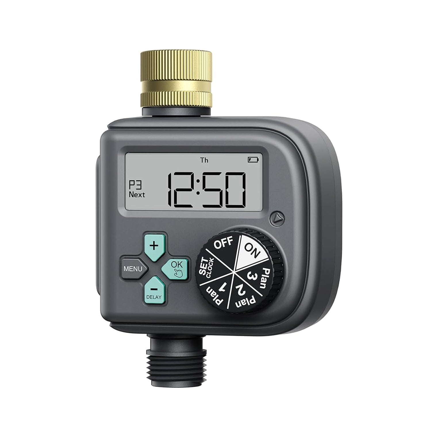 RainPoint 3-Program Waterproof Hose Sprinkler Timer