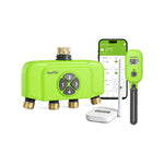 RainPoint smart soil moisture sensor system with irrigation controller and mobile app