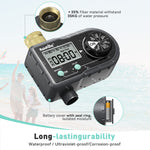 RainPoint digital water timer with programmable watering control for garden hose irrigation