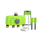 RainPoint soil moisture sensor with smartphone app control for garden watering