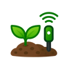 RainPoint soil moisture monitoring for informed plant watering decisions