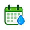 RainPoint automatic watering schedules for lawn and garden irrigation